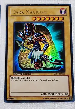 Konami Yugioh Dark Magician & Dark Magician Girl Card Set of 6 - Image 4