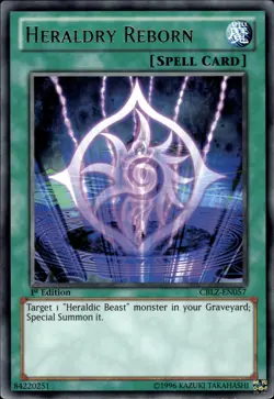 Heraldry Reborn - Rare 1st Edition CBLZ-EN057 - NM - YuGiOh - Image 1