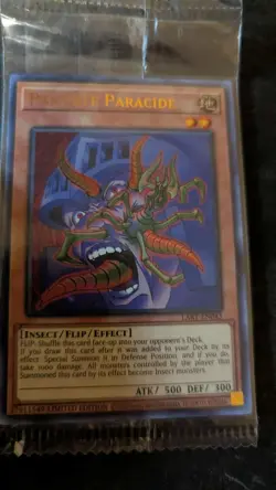 Yugioh Parasite Paracide Ultra Rare LART-EN043 Mint Limited Edition (SEALED) - Image 1