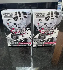 Pokemon Trading Cards White Flare Booster Bundles Sealed X2 - Image 1