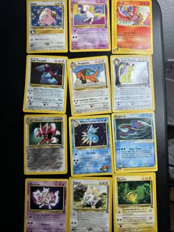 WOTC Pokemon Black Star Promo 12 Card Lot Mew Mewtwo Pikachu Dragonite MP-NM - Image 2