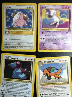 WOTC Pokemon Black Star Promo 12 Card Lot Mew Mewtwo Pikachu Dragonite MP-NM - Image 3