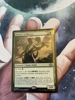 Fanatic of Rhonas Modern Horizons 3 Regular Card NM Condition - Image 1
