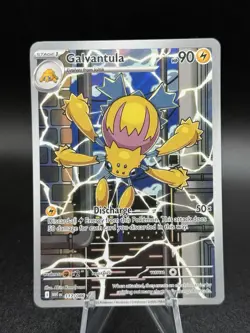 Pokemon Galvantula TCG White Flare Illustration Rare Card 117/086 NM/M Condition - Image 1