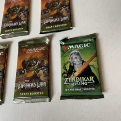 Lot Of 12 Magic The Gathering Sealed Booster Card Packs Dated 2020-2022 - Image 3