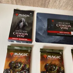 Lot Of 12 Magic The Gathering Sealed Booster Card Packs Dated 2020-2022 - Image 5