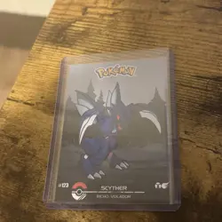 Scyther #123 - Cracked Ice Holo - Crystal Card Collec 2025 - Shadow Pokemon Card - Image 1