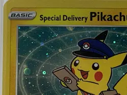 Pokemon Card Special Delivery Pikachu SWSH074 Holo Promo Unopened Sealed - Image 4