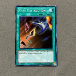 Card Destruction LCYW-EN060 1st Edition Secret Rare - Image 1