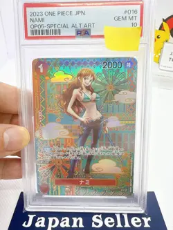 PSA 10 Nami R OP01-016 SP Awakening of the New Era ONE PIECE Card Game Japan - Image 1