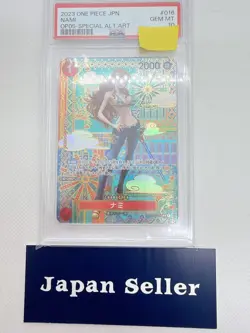 PSA 10 Nami R OP01-016 SP Awakening of the New Era ONE PIECE Card Game Japan - Image 3