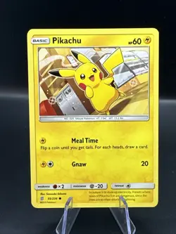 Pokemon Card Pikachu Unified Minds Common 55/236 Near Mint - Image 2