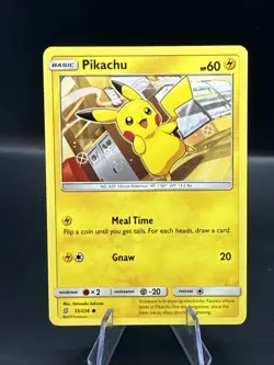 Pokemon Card Pikachu Unified Minds Common 55/236 Near Mint - Image 4