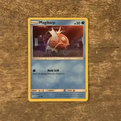 Magikarp 8/18 Holo Rare NM Detective Pikachu 2019 Pokemon Card TCG - Image 1