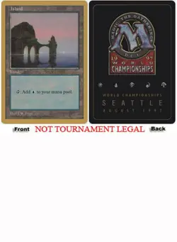 Island (5th Edition A - Paul McCabe - 1997) World Championship NM CARD ABUGames - Image 1