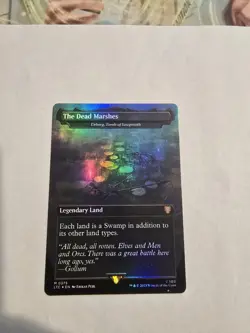 The Dead Marshes FOIL Urborg, Tomb of Yawgmoth The Lord of the Rings NM/M MTG 🔥 - Image 1