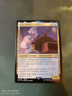 Cid, Timeless Artificer 0216 Uncommon Non-Foil Final Fantasy MTG - Image 1