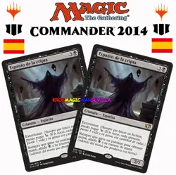 MTG 2 X Espanto de la cripta COMMANDER 2014 ESPANOL NM Crypt Ghast - Image 1