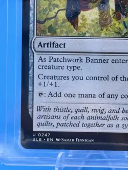 MTG - Patchwork Banner - Uncommon Regular #247 - Bloomburrow NM unplayed - Image 2
