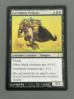 NM , English - 1 x MTG Ascendant Evincar Planechase - Image 1