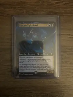 MTG Captain N'ghathrod Extended Art Commander Legends: BBG Regular NM - Image 1