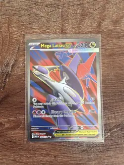 Pokemon Mega Evolution Mega Latias ex Full Art 163/132 NM- English - Image 1