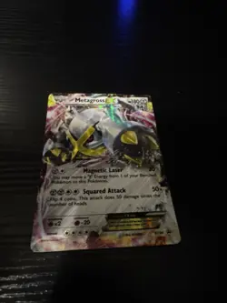 Pokemon TCG - Metagross EX - XY34 - Ultra Rare XY Black Star Promo light played - Image 2