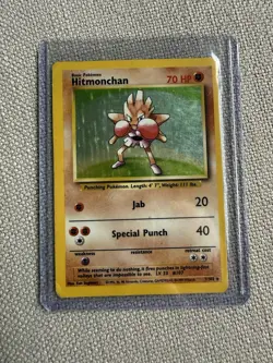 Pokemon TCG - Magneton & Hitmonchan Base Set Holo Rare 1999 Combo - Image 5