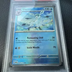 Glaceon 025/131 Master Ball Reverse Holo PSA 10 - Pokemon Prismatic Evolutions - Image 2