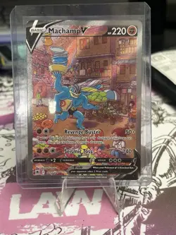 Pokemon Machamp V (Alternate Full Art) 172/189 Swsh10: Astral Radiance Holo - Image 1