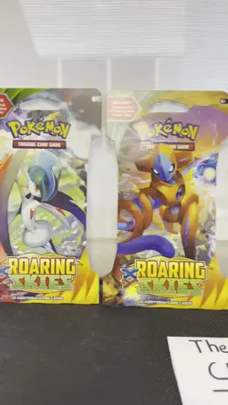 Pokemon XY Roaring Skies Booster Sleeved Booster Pack Art Set (4 Packs) Sealed - Image 2