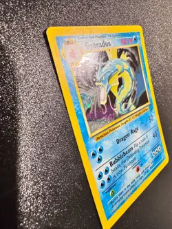 Gyarados - 7/130 - Holo Rare Base Set 2 - Pokemon Vintage - Image 2