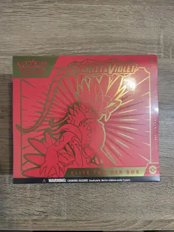 Pokemon TCG 🔥 Scarlet And Violet Koraidon - Elite Trainer Box 💎 Brand New ✅ - Image 1