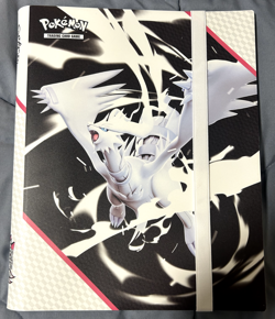 POKEMON OFFICIAL WHITE FLARE BINDER Collection *BINDER ONLY* - Image 1