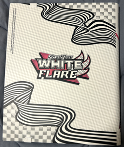 POKEMON OFFICIAL WHITE FLARE BINDER Collection *BINDER ONLY* - Image 2