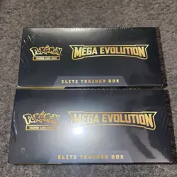 Pokemon Mega Evolution Elite Trainer Box ETB Set of 2 Sealed - Image 3