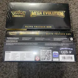 Pokemon Mega Evolution Elite Trainer Box ETB Set of 2 Sealed - Image 4