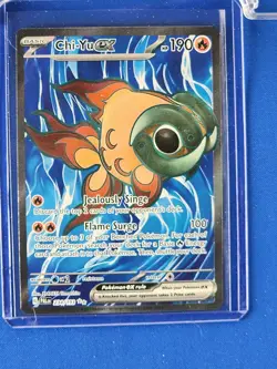 Pokemon TCG Chi-Yu ex 234/193 Paldea Evolved Full Art Double Rare Holo - Image 1