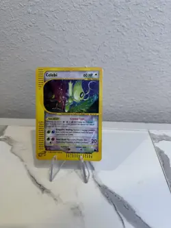 Pokemon Celebi Skyridge Crystal Holo Secret Rare #145 - Image 2