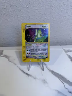 Pokemon Celebi Skyridge Crystal Holo Secret Rare #145 - Image 3