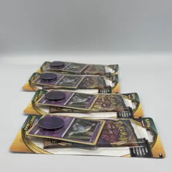 Pokemon Darkness Ablaze TCG Blister Booster Pack HATENNA With Coin 4 Pack 728192520068 - Image 3