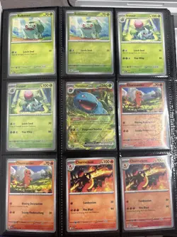 POKEMON 151 COMPLETE BASE MASTER SET ALL HOLOS, REVERSES, EX's, & HALO ENERGIES - Image 2