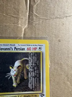 Pokemon TCG Giovanni's Persian 8/132 Gym Challenge Holo Rare Unlimited - Image 5