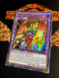 YUGIOH • VWXYZ DRAGON CATAPULT CANNON • ULTRA RARE • LART-EN032 • LIMITED • NM - Image 3