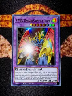YUGIOH • VWXYZ DRAGON CATAPULT CANNON • ULTRA RARE • LART-EN032 • LIMITED • NM - Image 5