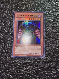 Yugioh! Dark Ruler Ha Des RP02-EN052 Ultra Rare 2025 Reprint Unlimited NM - Image 1