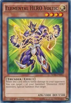 Structure Deck: HERO Strike #SDHS-EN004 Elemental HERO Voltic - Image 1