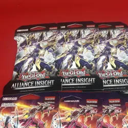 Yugioh Blister Pack Lot Of 13 Sealed! Wild Survivors & Alliance Insight #DK - Image 3