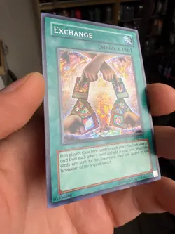 Exchange - EDS-001 - Secret Rare - Limited Edition x1 Lightly Played - Image 2