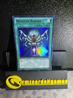 Monster Reborn LCJW-EN060 Yu-Gi-Oh Legendary Collection 4: Joey's World-1st... - Image 1